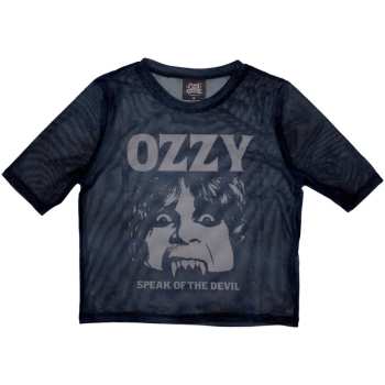 Merch Ozzy Osbourne: Dames Crop Top Speak Of The Devil