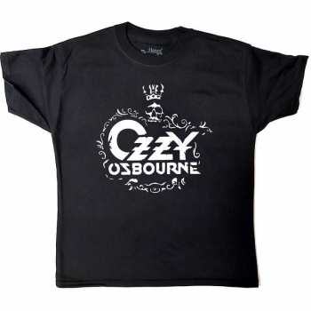 Merch Ozzy Osbourne: Kinder T-shirt Logo Ozzy Osbourne 