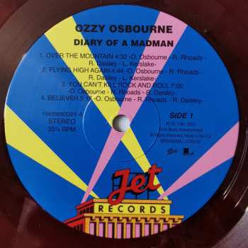 LP Ozzy Osbourne: Diary Of A Madman LTD | CLR