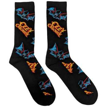 Merch Ozzy Osbourne: Enkelsokken Logo Ozzy Osbournes & Bats