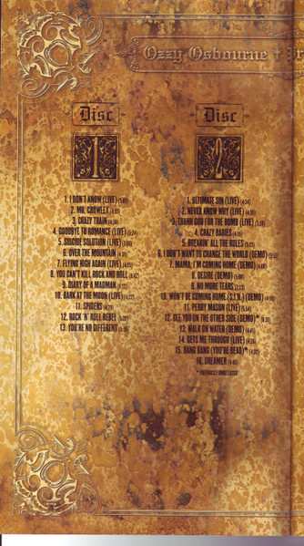 4CD/Doos Ozzy Osbourne: Prince Of Darkness