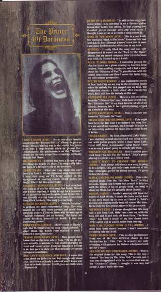 4CD/Doos Ozzy Osbourne: Prince Of Darkness