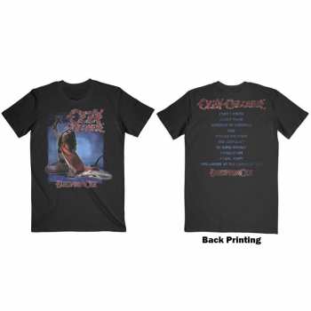 Merch Ozzy Osbourne: Tričko Blizzard Of Ozz Track List  S