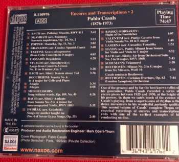 CD Johann Sebastian Bach: Encores And Transcriptions • 2