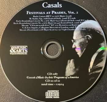 12CD/Doos Pablo Casals: Casals Festivals At Prades, Vol. 2 