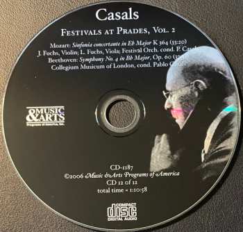 12CD/Doos Pablo Casals: Casals Festivals At Prades, Vol. 2 