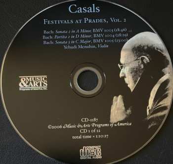 12CD/Doos Pablo Casals: Casals Festivals At Prades, Vol. 2 