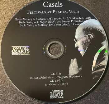12CD/Doos Pablo Casals: Casals Festivals At Prades, Vol. 2 