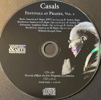 12CD/Doos Pablo Casals: Casals Festivals At Prades, Vol. 2 