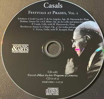 12CD/Doos Pablo Casals: Casals Festivals At Prades, Vol. 2 
