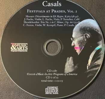 12CD/Doos Pablo Casals: Casals Festivals At Prades, Vol. 2 