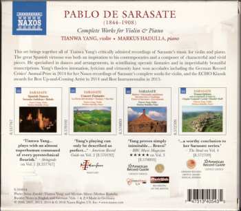 4CD/Doos Pablo De Sarasate: Complete Works For Violin & Piano