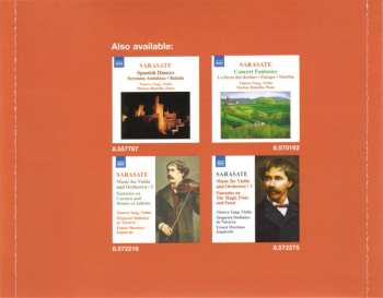 CD Pablo De Sarasate: Music For Violin And Piano • 3