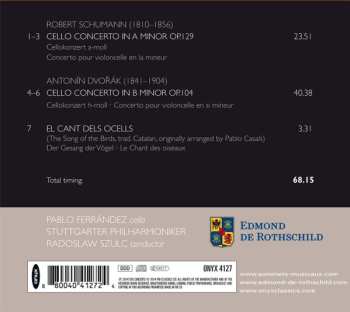 CD Radoslaw Szulc: Dvorák ; Schumann