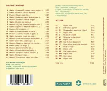 CD Paul Hillier: Gallos Y Huesos; Notker