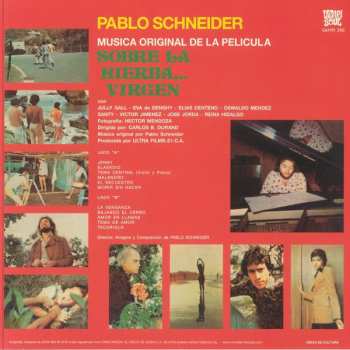 LP Pablo Schneider: Música Original De La Película -  Sobre La Hierba Virgen 