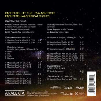 CD Johann Pachelbel: Les Fugues Magnificat - Magnificat Fugues