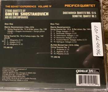 2CD Pacifica Quartet: String Quartets By Dimitri Shostakovich And His Contemporaries / The Soviet Experience Volume IV