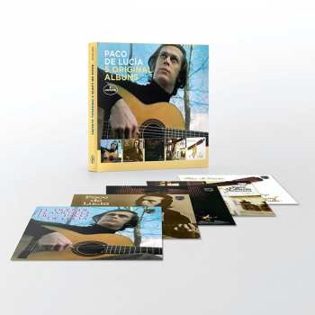 5CD/Doos Paco De Lucía: 5 Original Albums