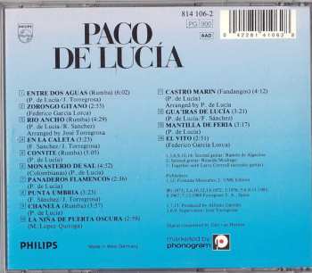 CD Paco De Lucía: Entre Dos Aguas