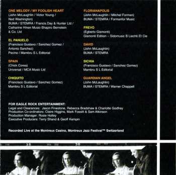 2CD Paco De Lucía: Live At Montreux 1987 DIGI