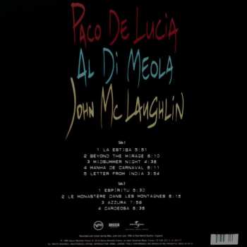 LP Paco De Lucía: The Guitar Trio LTD