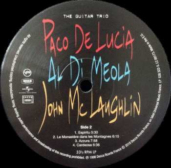 LP Paco De Lucía: The Guitar Trio LTD