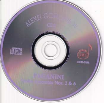 3CD Niccolò Paganini: Six Violin Concertos