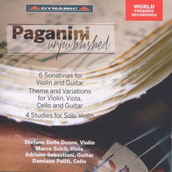 CD Paganini / Donne / Scicli / Sebastiani / Puliti: Paganini Unpublished