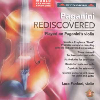 CD Niccolò Paganini: Rediscovered . Played On Paganini's Violin