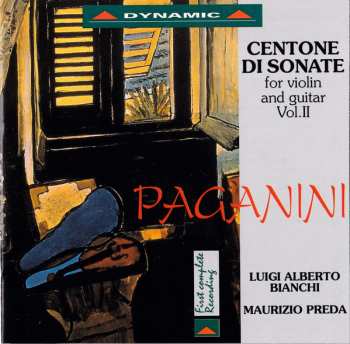 3CD/Doos Niccolò Paganini: Centone Di Sonate For Violin And Guitar - Complete Edition