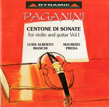 3CD/Doos Niccolò Paganini: Centone Di Sonate For Violin And Guitar - Complete Edition