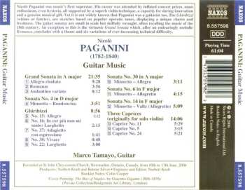 CD Niccolò Paganini: Guitar Music