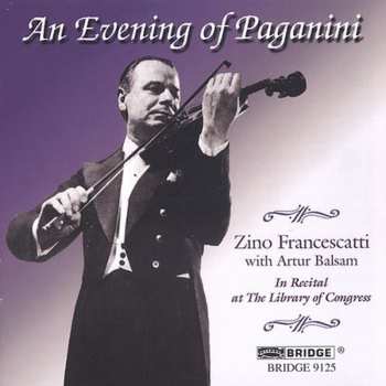 Album Niccolò Paganini: An Evening Of Paganini