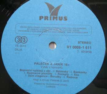 LP Paleček-Janík: 18 x