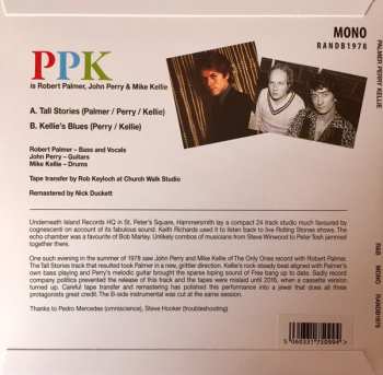 SP Robert Palmer: Tall Stories Of The Only Ones With Robert Palmer