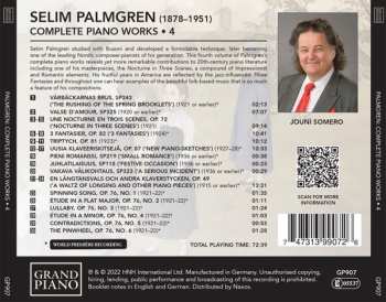 CD Selim Palmgren: Complete Piano Works, Vol. 4