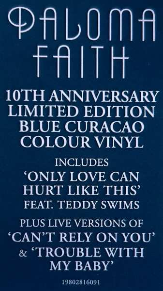 2LP Paloma Faith: A Perfect Contradiction  CLR | LTD