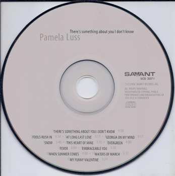 CD Pamela Luss: There's Something About You I Don't Know