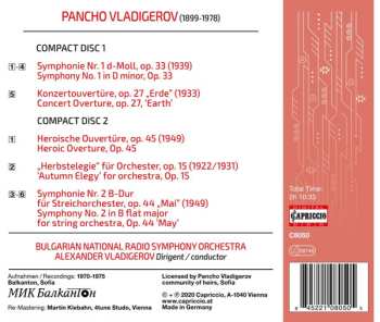 2CD Pancho Vladigerov: Vladigerov: Orchestral Works • 1
