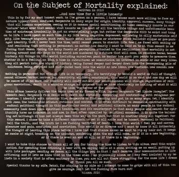 LP Panopticon: ...On The Subject Of Mortality CLR | LTD