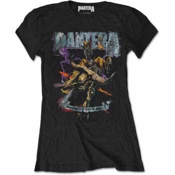 Merch Pantera: Dames T-shirt Vintage Rider 