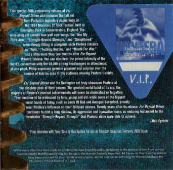 2CD Pantera: Far Beyond Driven DIGI