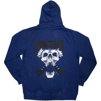 Merch Pantera: Pantera Unisex Pullover Hoodie: Mouth For War B&w (back Print) (small) S