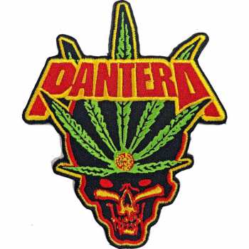 Merch Pantera: Patch Leaf Skull