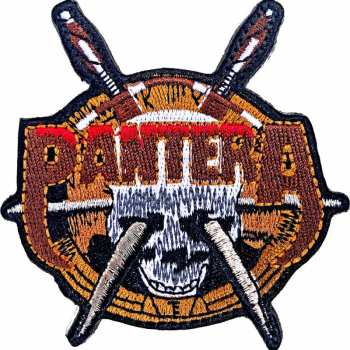 Merch Pantera: Patch Skull Knives