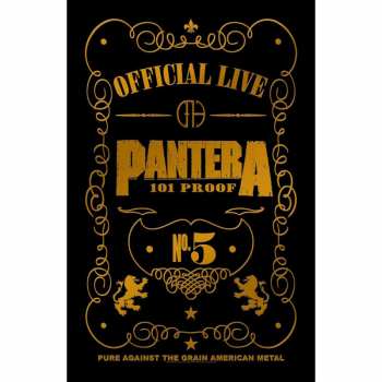 Merch Pantera: Textielposter 101 Proof