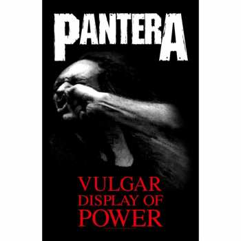 Merch Pantera: Textielposter Vulgar Display Of Power