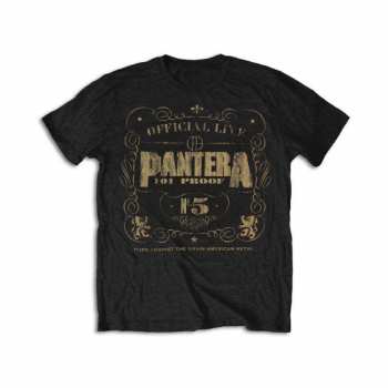 Merch Pantera: T-shirt 101 Proof 