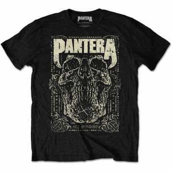 Merch Pantera: T-shirt 101 Proof Skull 